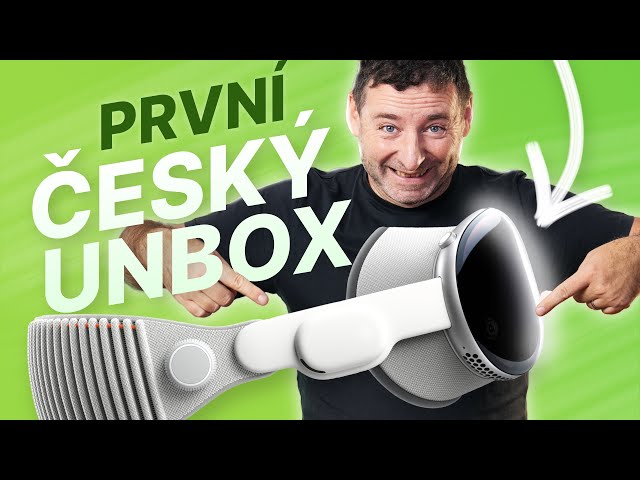 První český Unboxing Apple Vision Pro (Alisczech vol. 872)
