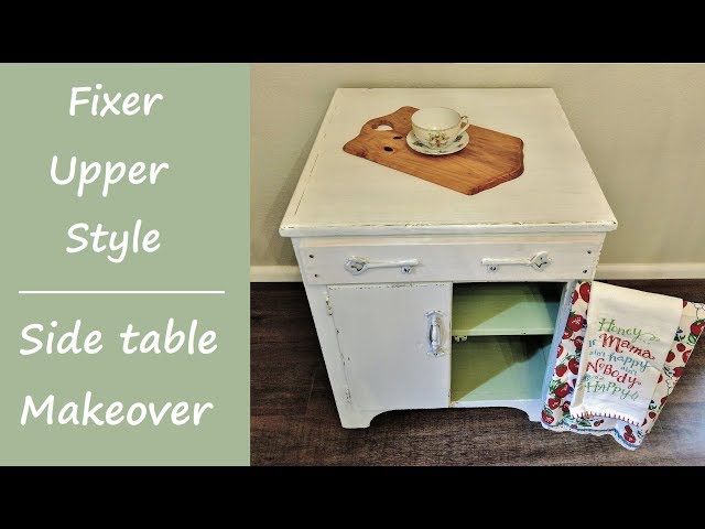 DIY FIxer Upper | Farmhouse | Side Table