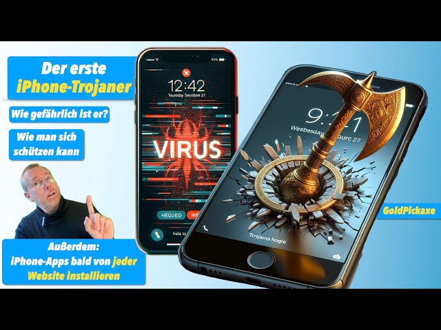 Trojaner-Alarm auf dem iPhone: Wie gefährlich ist GoldPickaxe?
