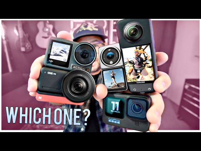 GoPro, DJI or Insta360... which Action Camera to choose?