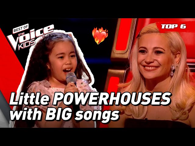 LITTLE kids, BIG songs on The Voice Kids | Top 6