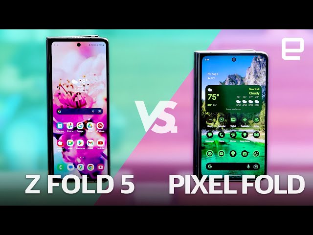 Samsung Galaxy Z Fold 5 vs. Google Pixel Fold: What’s the best big foldable?