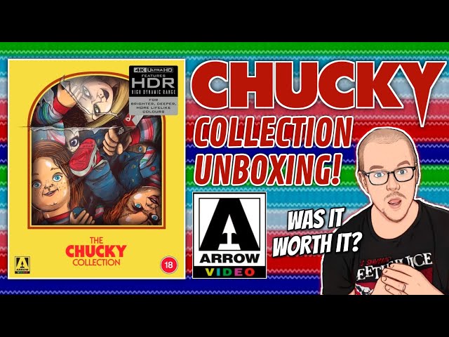 The Chucky Collection Arrow Video 4K Set Unboxing! - Was It Worth It?