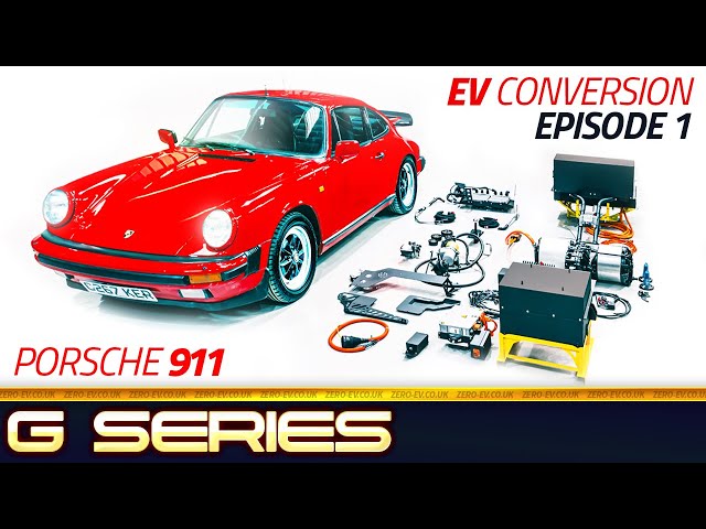 Porsche 911 G Series EV Conversion -  Talk through the kit & out with the engine - EV Crate Motor