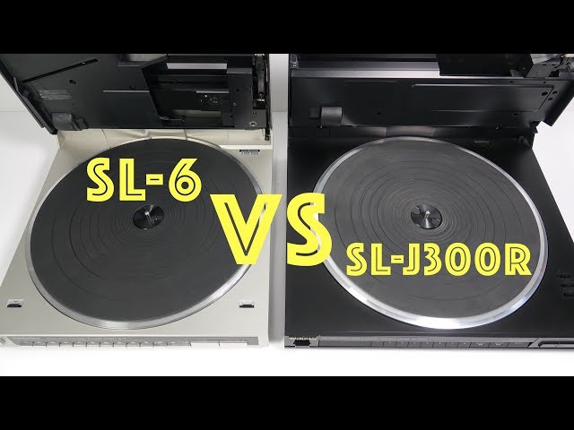 Compact tech-filled Technics Turntables -  old vs older