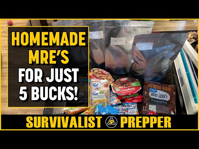 How to Make Your Own $5 Homemade MREs