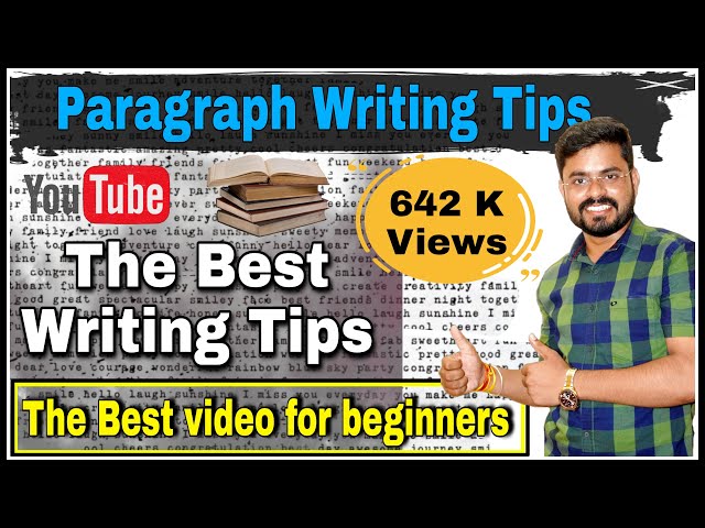 Paragraph Writing in English// How to write a paragraph// Best tips to write a paragraph