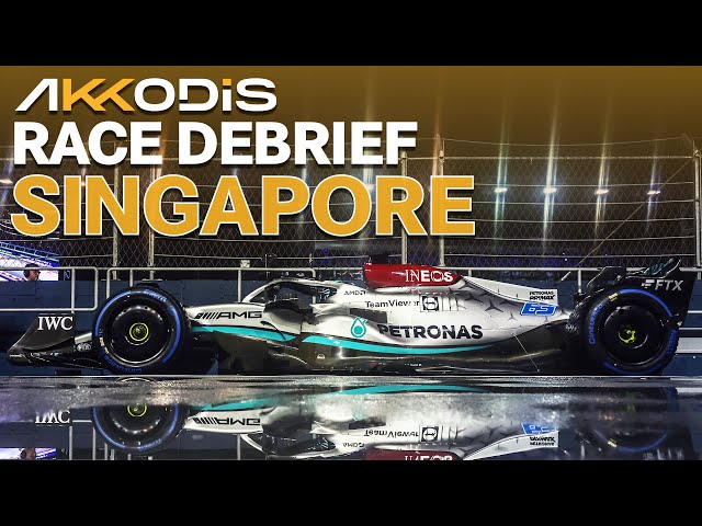 Power Unit Changes, Tyre Strategy & More! | 2022 Singapore GP Akkodis F1 Race Debrief