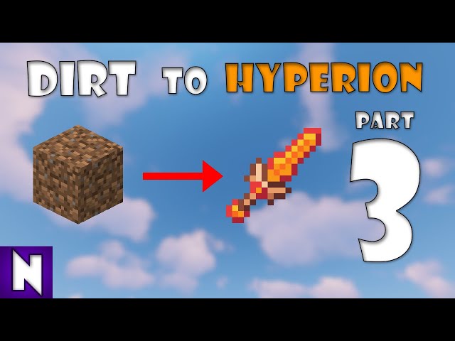 Hypixel Skyblock - Trading from NOTHING to a Hyperion [3]