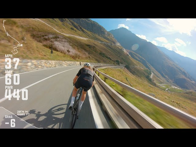 Great St Bernard Pass (Italian side) - Switzerland raw runs [#1]