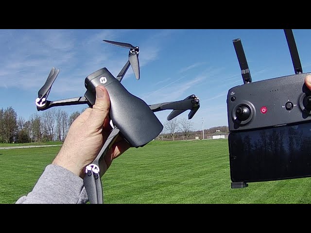 Holy Stone HS900 249g 3axis 4K Drone Flight Test Review