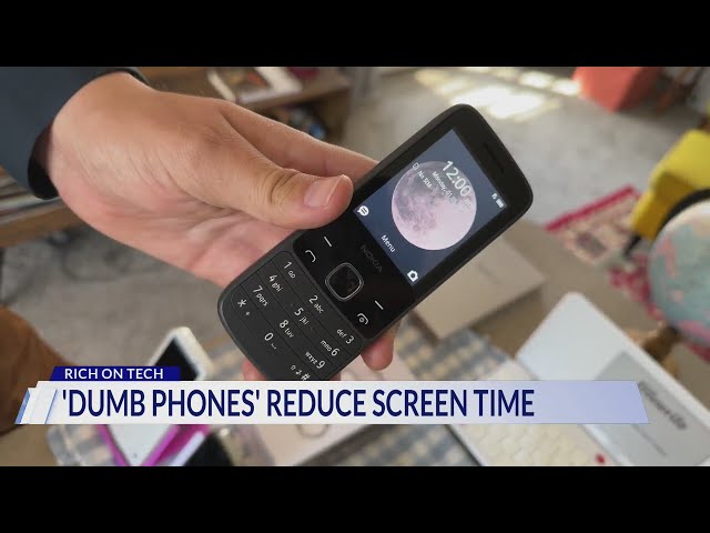 Could these 'dumb phones' lessen your screen time?