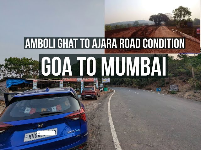 goa to mumbai by car | family road trip vlog | amboli ghat | ajara | kolhapur