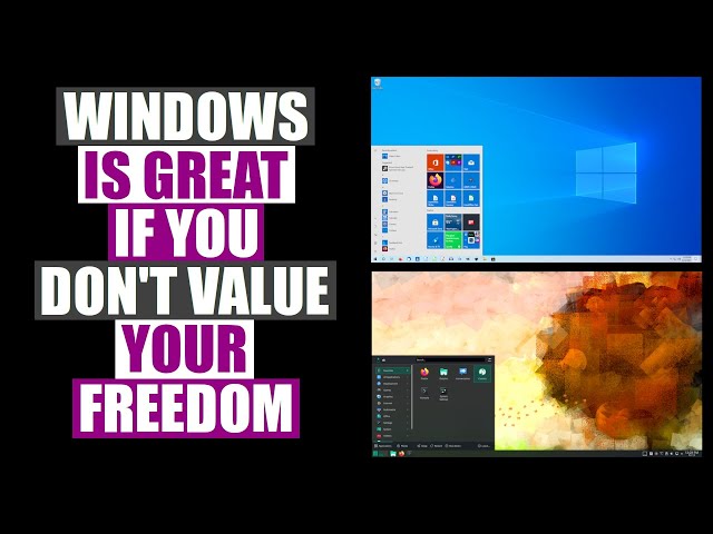 Windows Is Limitation. Linux Is Freedom! (How Windows And Linux Differ)