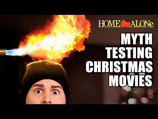 Myth-testing Christmas movies with Science Experiments