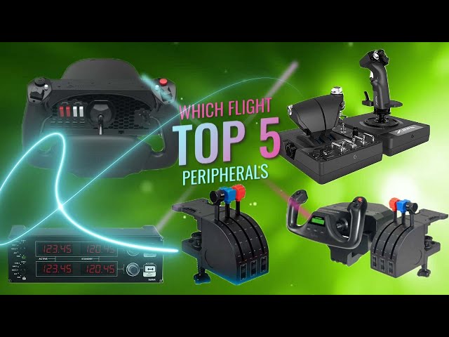 Which FLIGHT SIM peripherals should YOU BUY? Top 5 Peripherals to buy NOW!