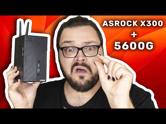 THIS TINY, POWERFUL, BUDGET PC BLEW ME AWAY! | ASRock DeskMini X300 + Ryzen 5 5600G Mini PC