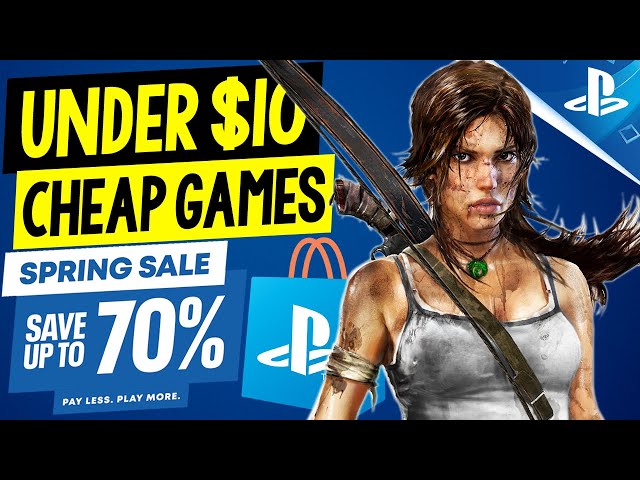 12 AMAZING PSN Game Deals UNDER $10! SPRING SALE 2024 CHEAP PS4/PS5 Games to Buy!