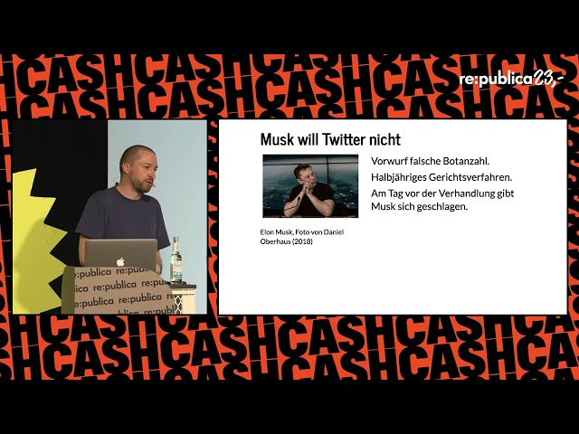 re:publica 2023: Luca Hammer - Abschied von Twitter: Er ist nötig und fällt schwer, aber ...
