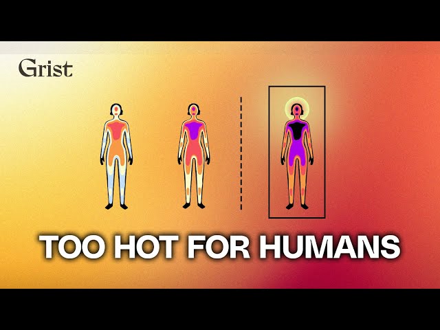 The temperature threshold the human body can't survive