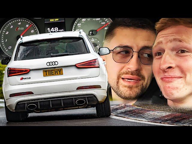 ON THE LIMIT in RAW Audi RS Q3! // Nürburgring