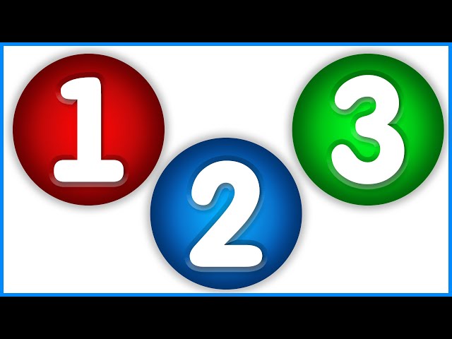 Learn Numbers 1 To 10 | Count 123 Numbers | Kindergarten Cartoon | Preschool Educational Animation