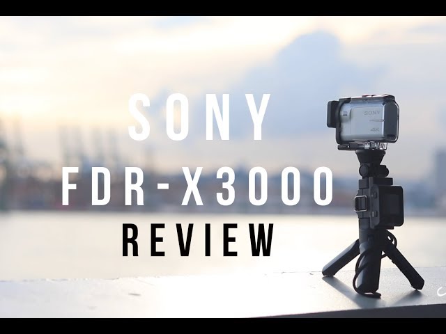 Sony FDR-X3000 Action Camera Review!