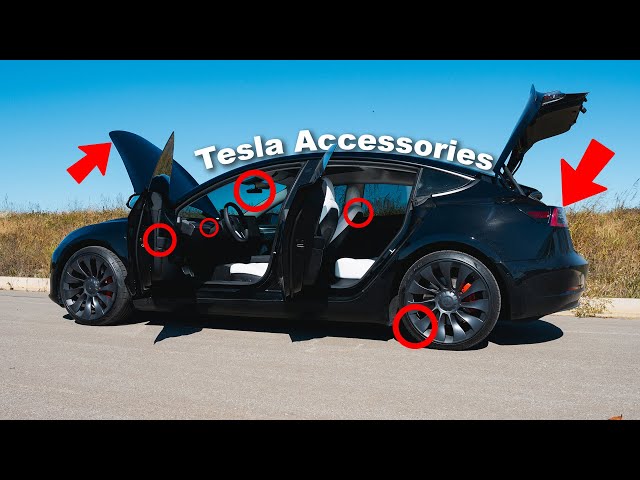 All My Tesla Model 3/Y Accessories + Mods (MUST HAVES)