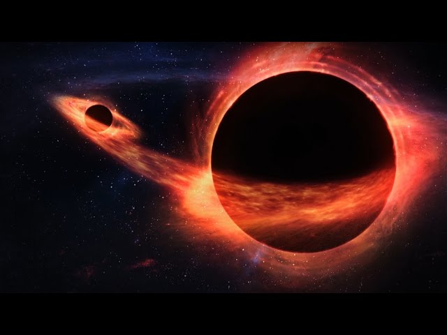 When One Black Hole Eats Another... Look Out