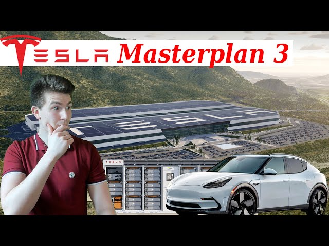 Der Weg zur wertvollsten Firma der Welt - Tesla Masterplan 3 erklärt ($5.6 Billionen Chance)