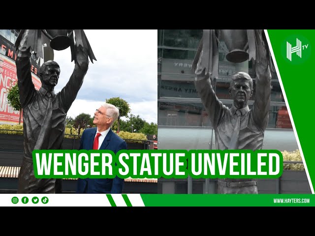 We'll win the league for Wenger! | Fans pay tribute at statue unveiling