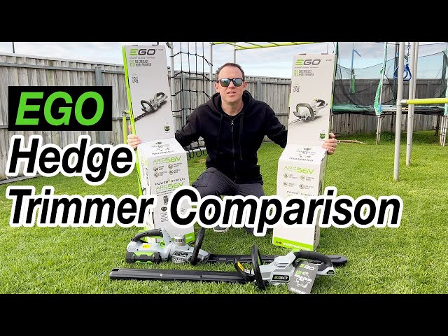 Ego Hedge Trimmer Comparison. 61 or 65cm - Which is the best for you?