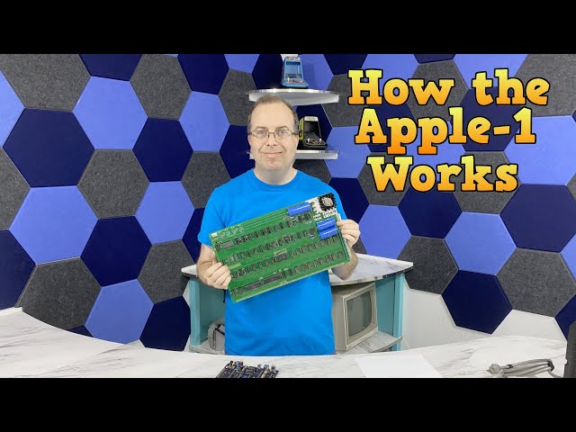 How the Apple 1 computer works.