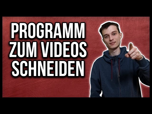 Youtube Programm zum Videos schneiden und bearbeiten auf dem PC