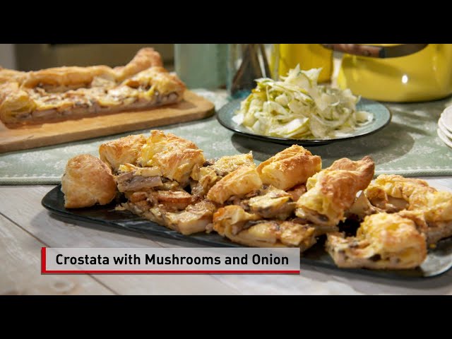 Crostata with Mushrooms and Onions
