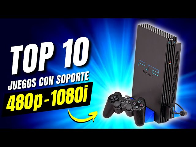 💥Los 10 JUEGOS más POTENTES de PlayStation 2 - 480p / 525p / 1080i