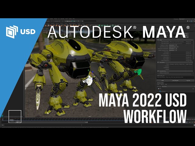 Autodesk Maya 2022: USD Workflow for Beginners