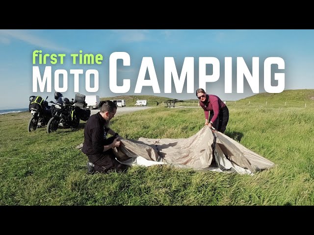 First Moto Camping Adventure | Will we like this kind of travelling?