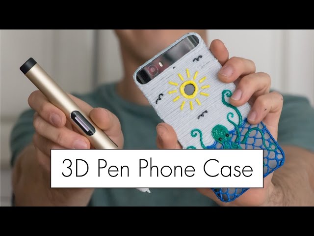 Making a 3D Pen Phone Case // Dewang X4 3D Printing Pen Review