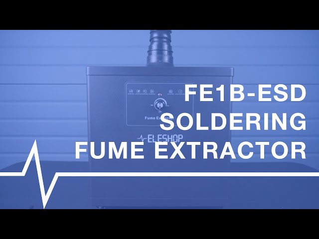Eleshop FE1B-ESD Soldering Fume Extractor - Unboxing
