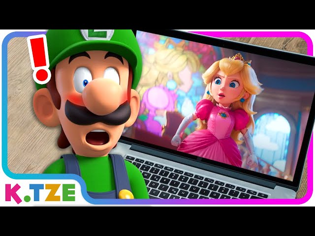 Luigis REAKTION auf Der Super Mario Bros. Film Trailer 2