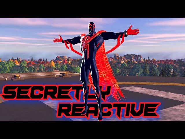 Spider-Man SECRET Reactivity In Fortnite From Across The Spider-Verse Movie! (HIDDEN Detail)