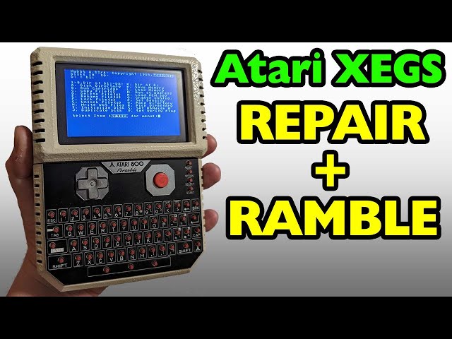 Atari XEGS Portable Repair and Rambling