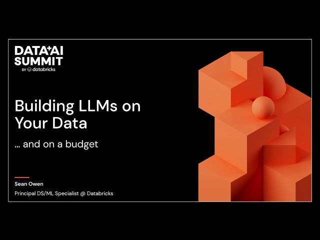 How to Build LLMs on Your Company’s Data While on a Budget