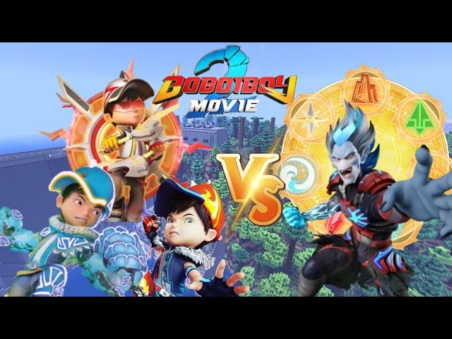 Pertarungan Sengit Boboiboy Elemental Fusion VS Retakka😱