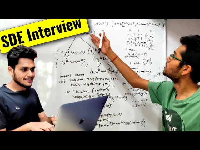 [LIVE] Software Engineer Interview 🔥 ft.  Aditya Saini