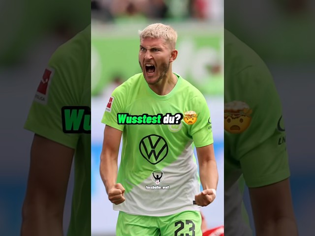 Jonas Wind ist der erste Bundesliga-Spieler der… 😳