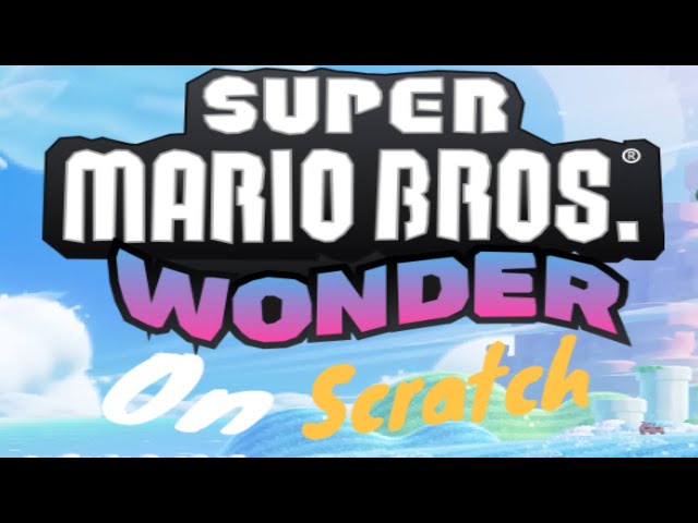 Super Mario Bros Wonder On Scratch