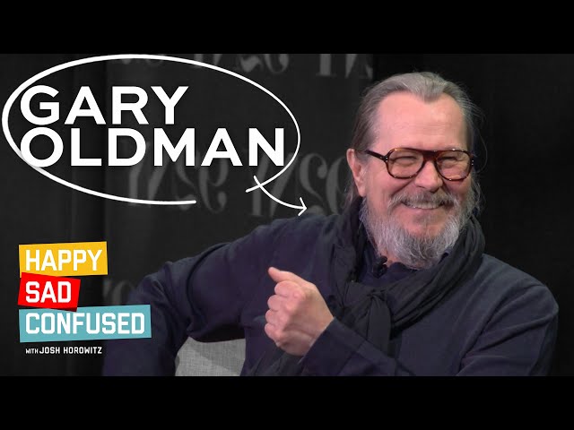 Gary Oldman talks SLOW HORSES, HARRY POTTER, BATMAN I Happy Sad Confused