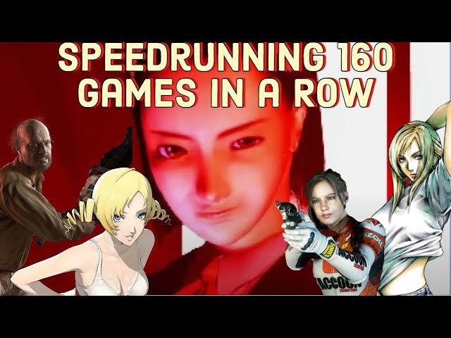 Revisiting Some Classic Horror Games in a Speedrun Marathon With 160 Games in a Row